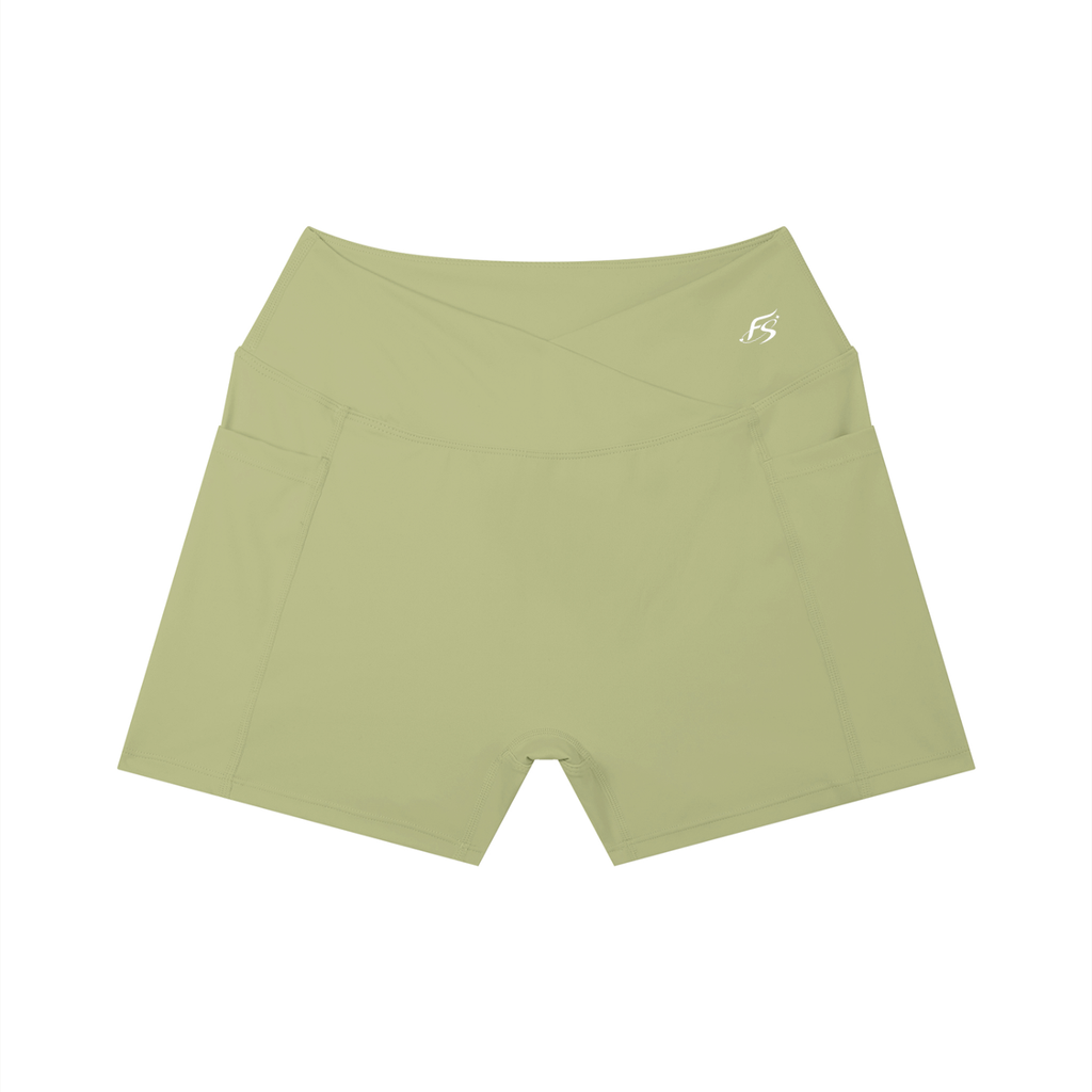 Women’s High Rise Pocket Yoga Shorts